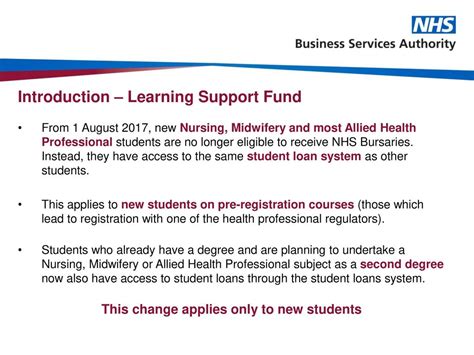 learning support fund application system|A non.